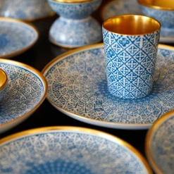 Becher Eyes of Marrakesh gold 0,25l