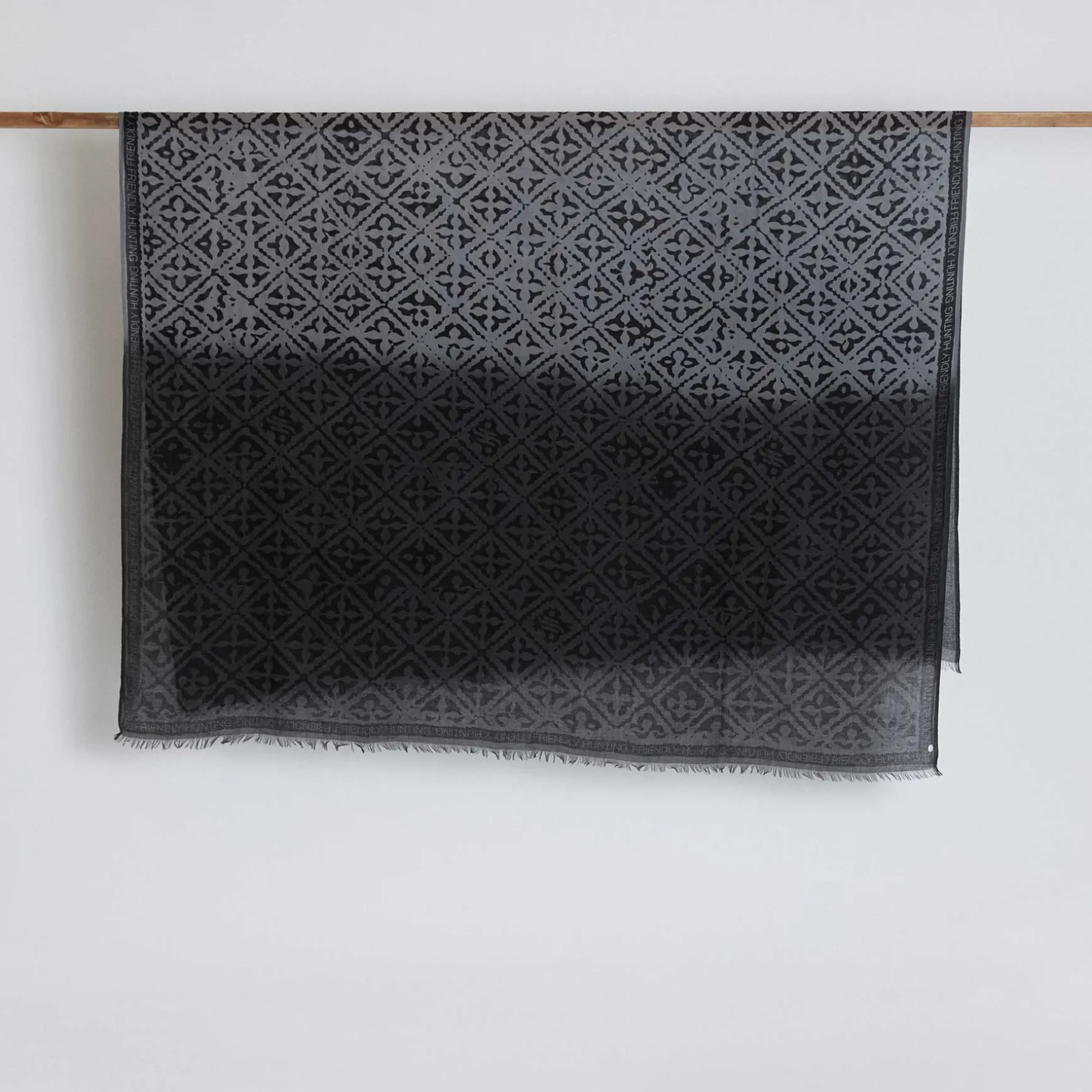 Cashmere Airy Scarf Dip Dye Eyes of Marrakesh