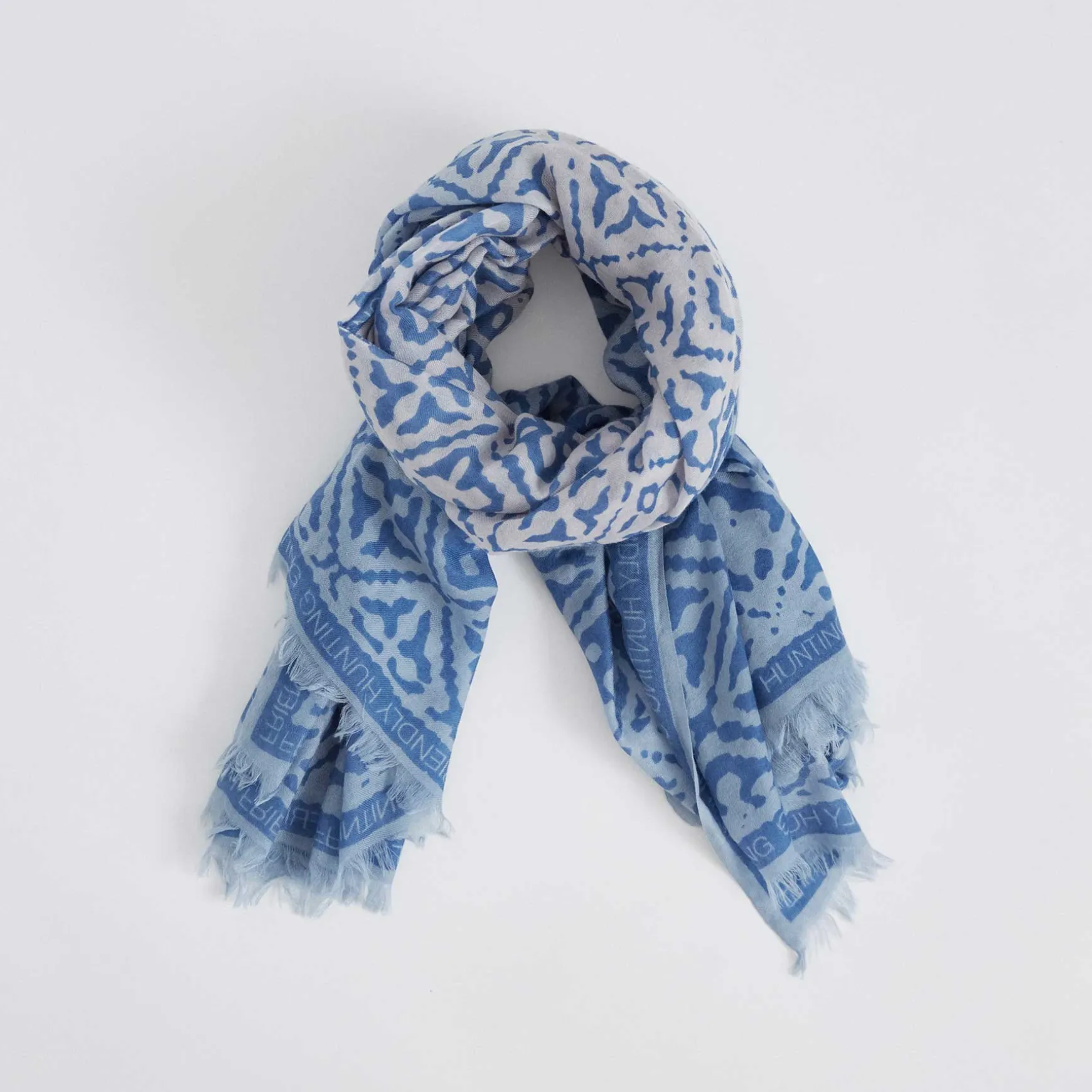 Cashmere Airy Scarf Dip Dye Eyes of Marrakesh