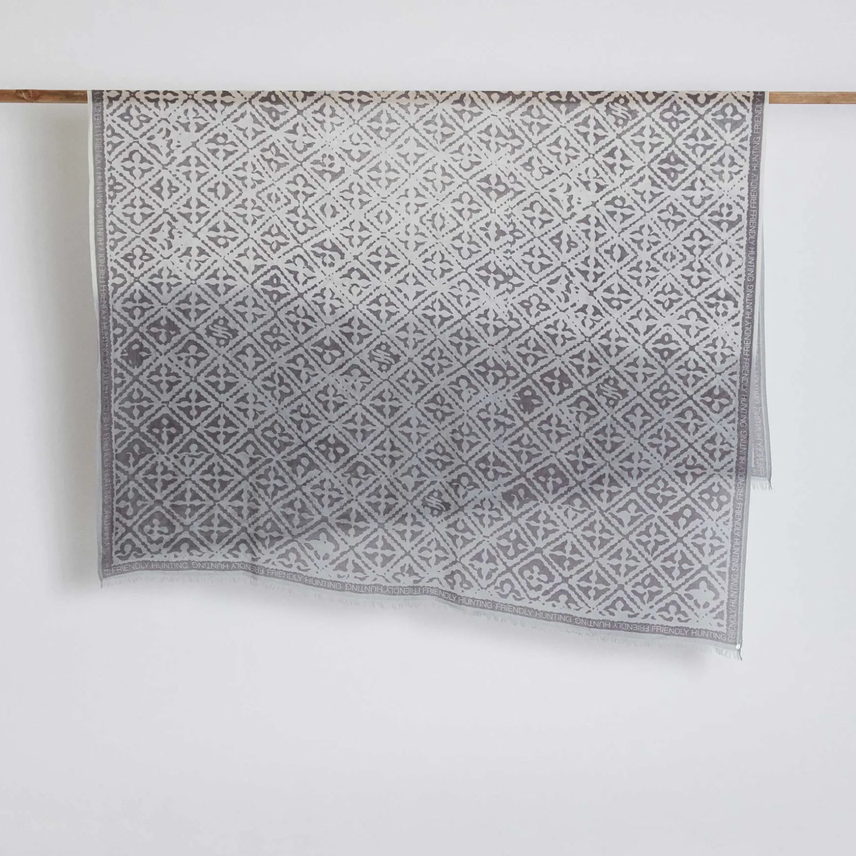 Cashmere Airy Scarf Dip Dye Eyes of Marrakesh