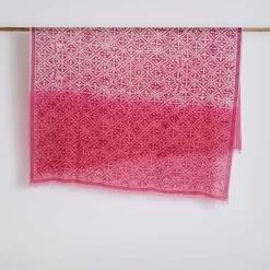 Cashmere Airy Scarf Dip Dye Eyes of Marrakesh