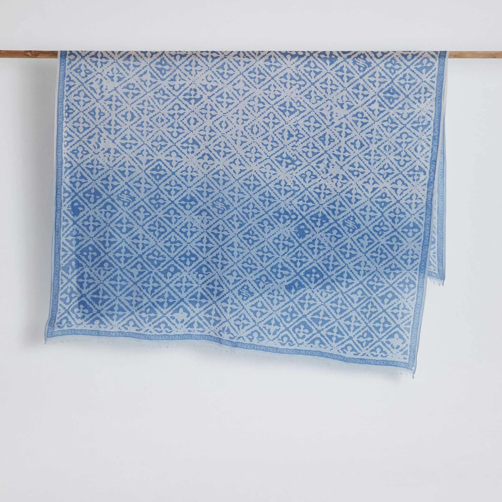 Cashmere Airy Scarf Dip Dye Eyes of Marrakesh