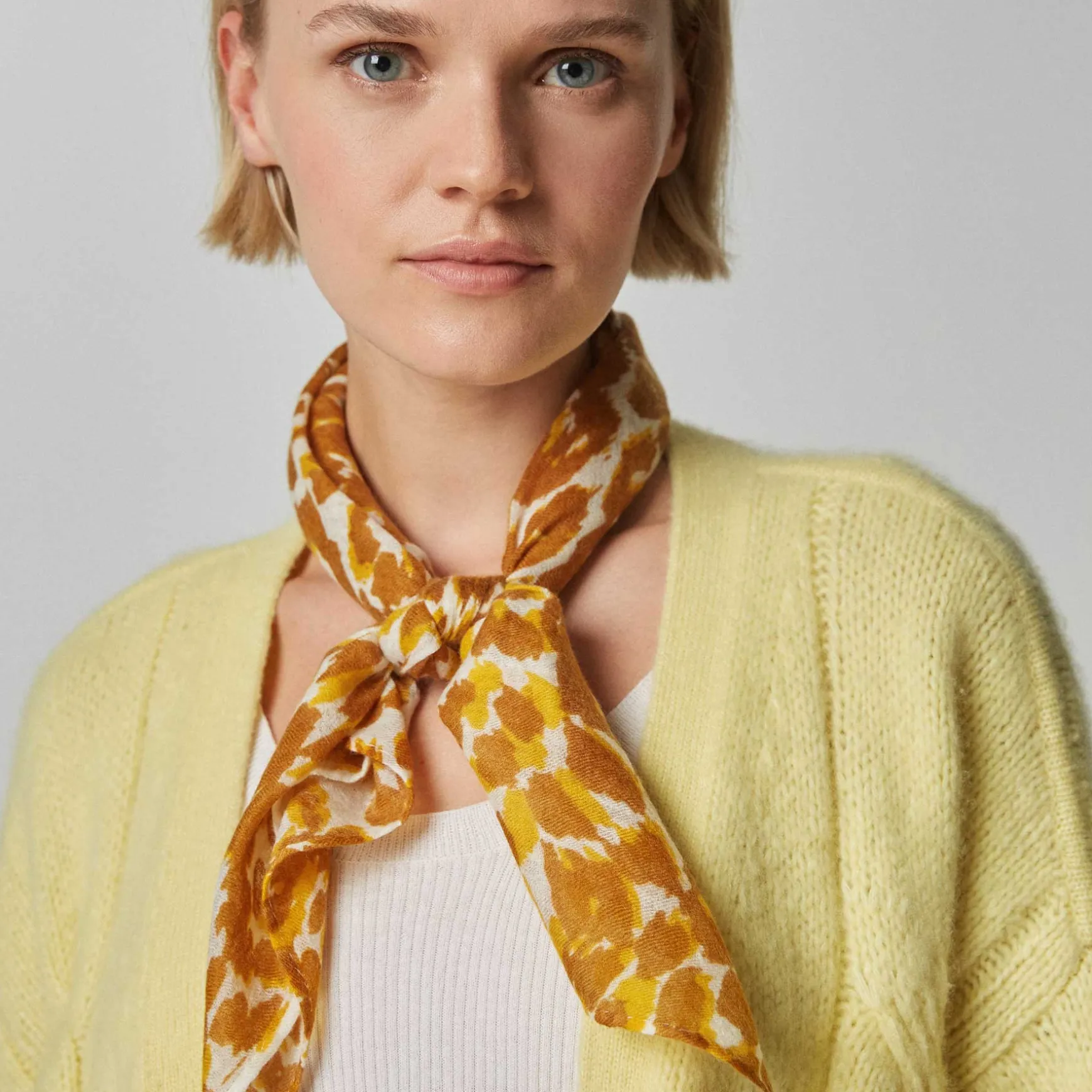 Cashmere Midi 70 Cheetah