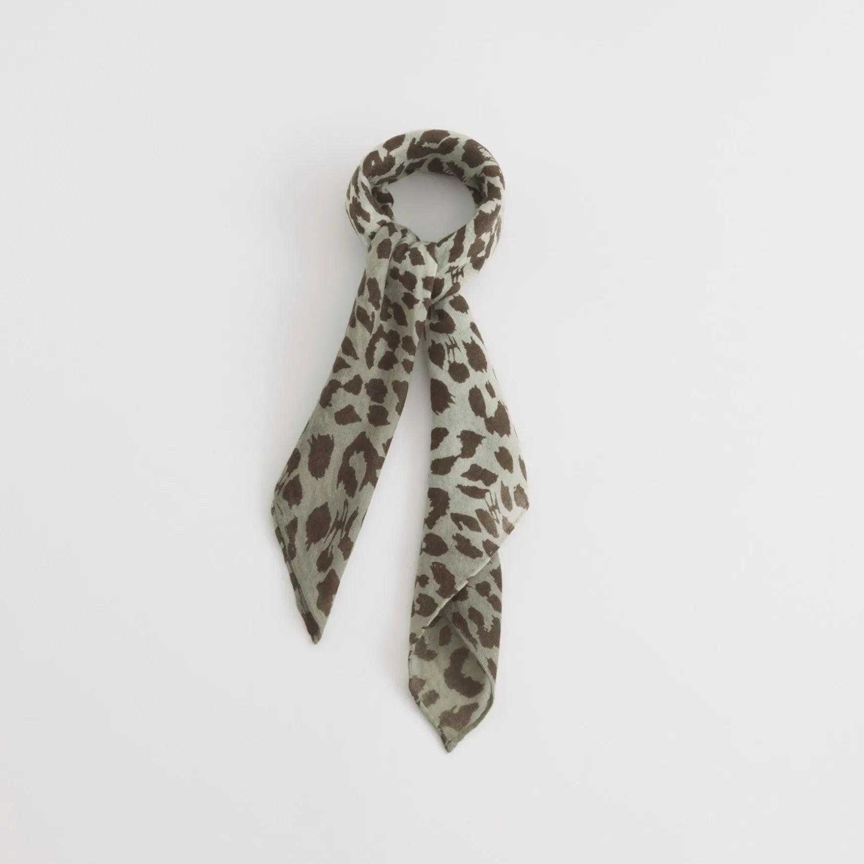 Cashmere Midi 70 Dip Dye Cheetah