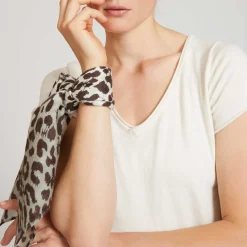 Cashmere Midi 70 Dip Dye Cheetah