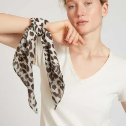 Cashmere Midi 70 Dip Dye Cheetah