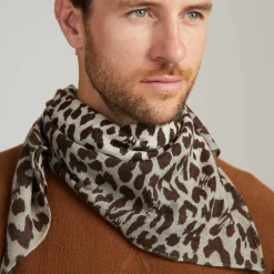 Cashmere Midi 70 Dip Dye Cheetah