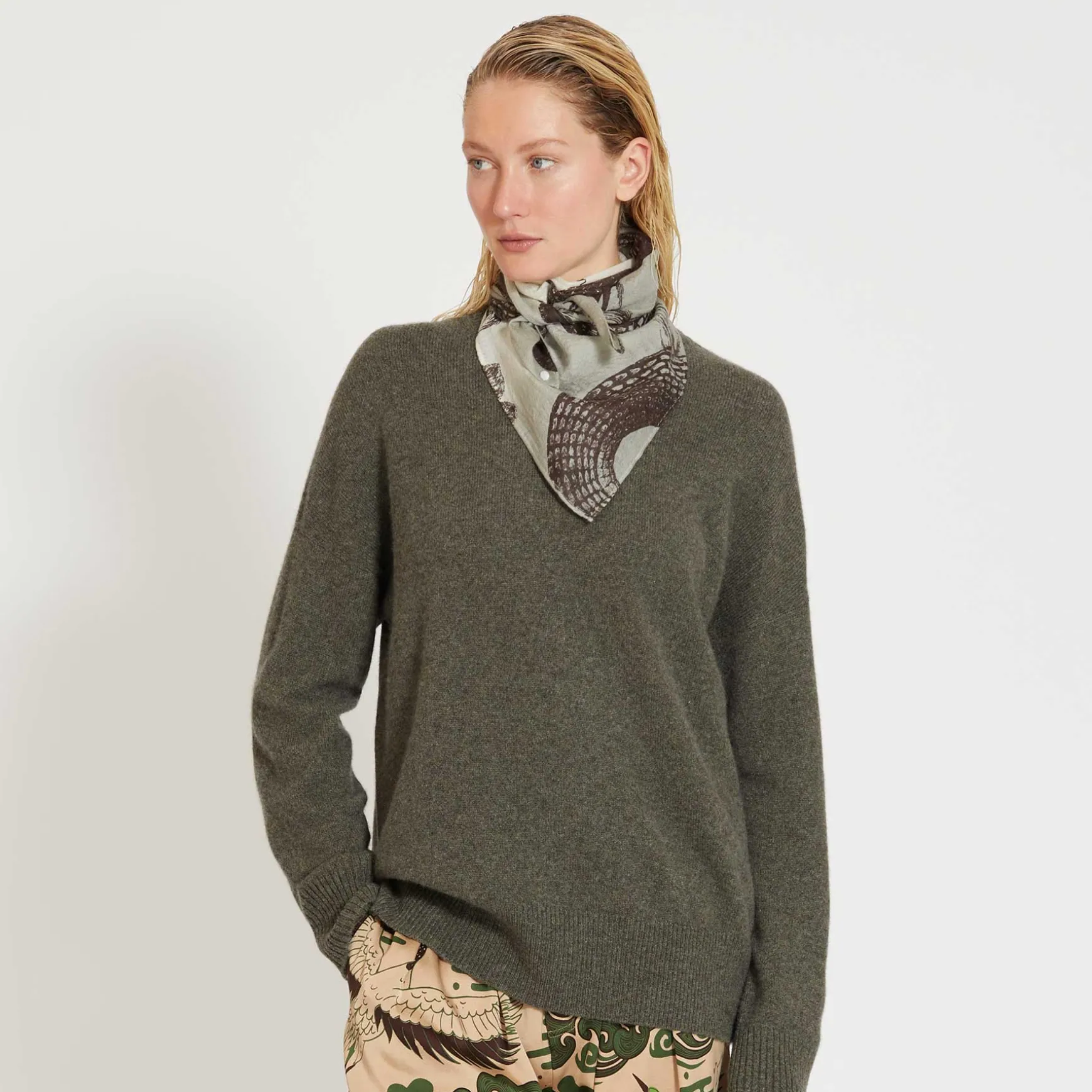 Cashmere Midi 70 Dip Dye Garden Eden