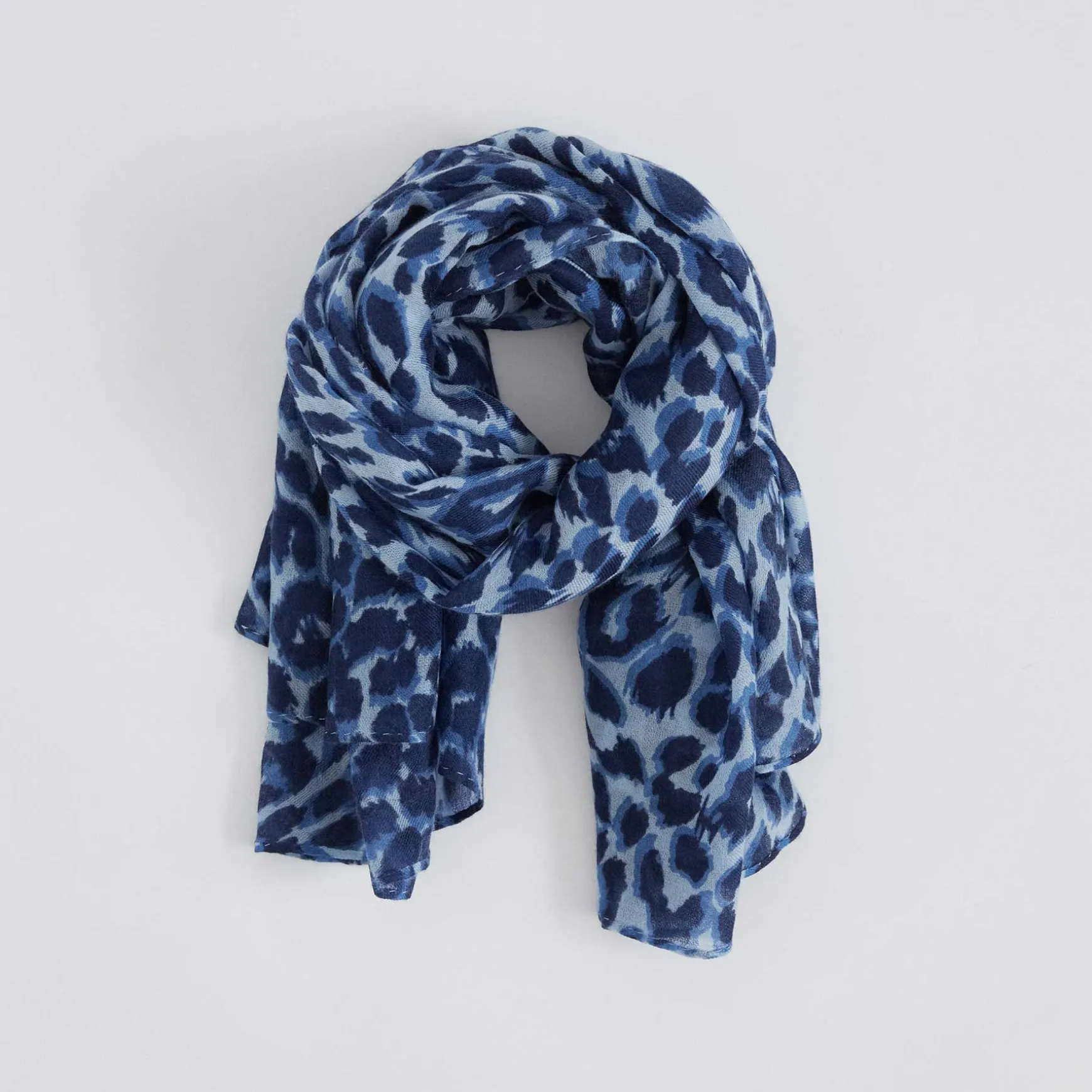 Cashmere Super Airy Scarf Cheetah