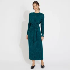 Dress Accompany Long Cheetah Silk Jersey