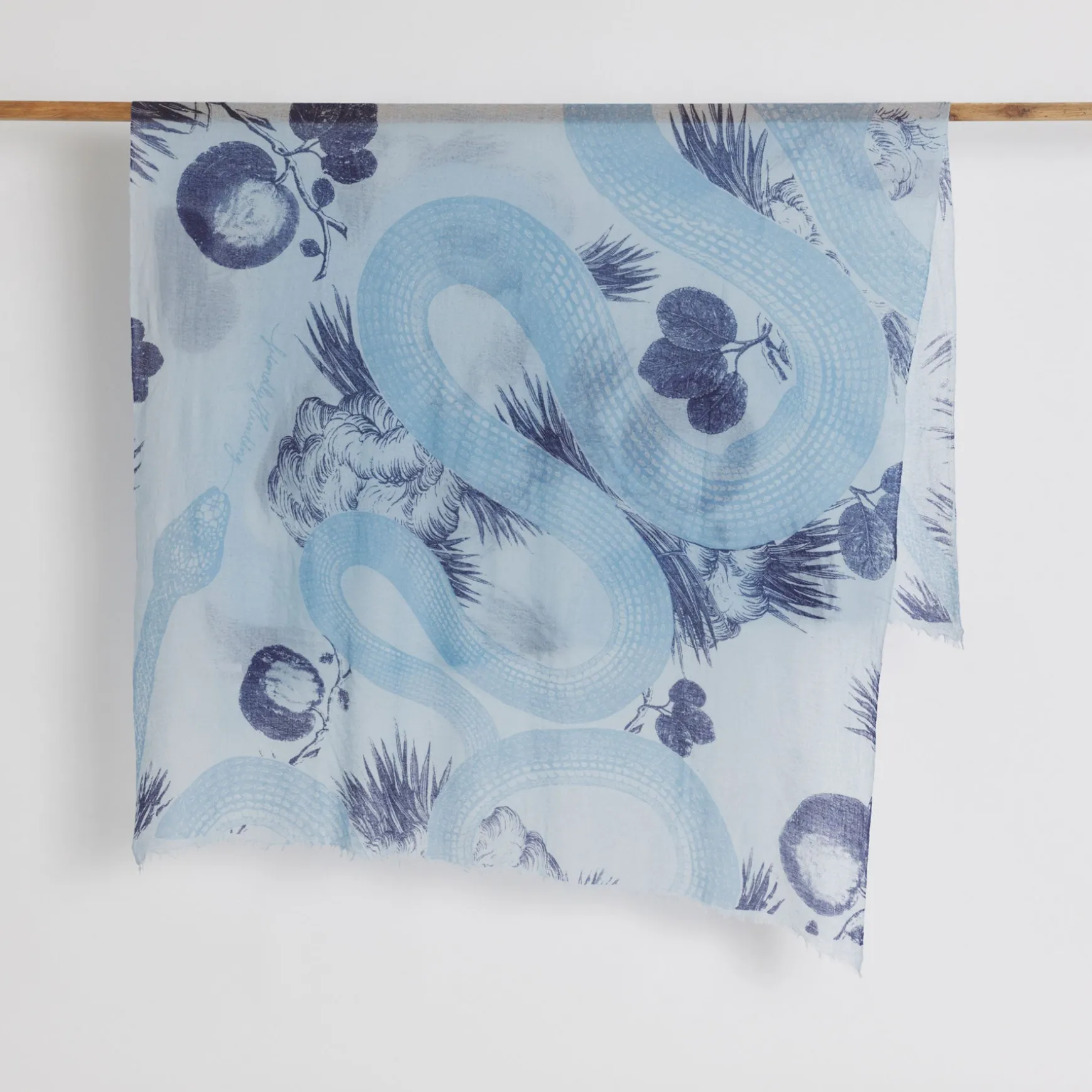 Felted Stole Garden Eden