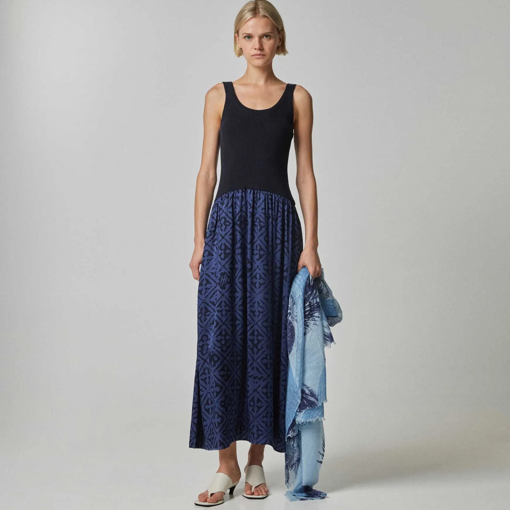 Felted Stole Garden Eden