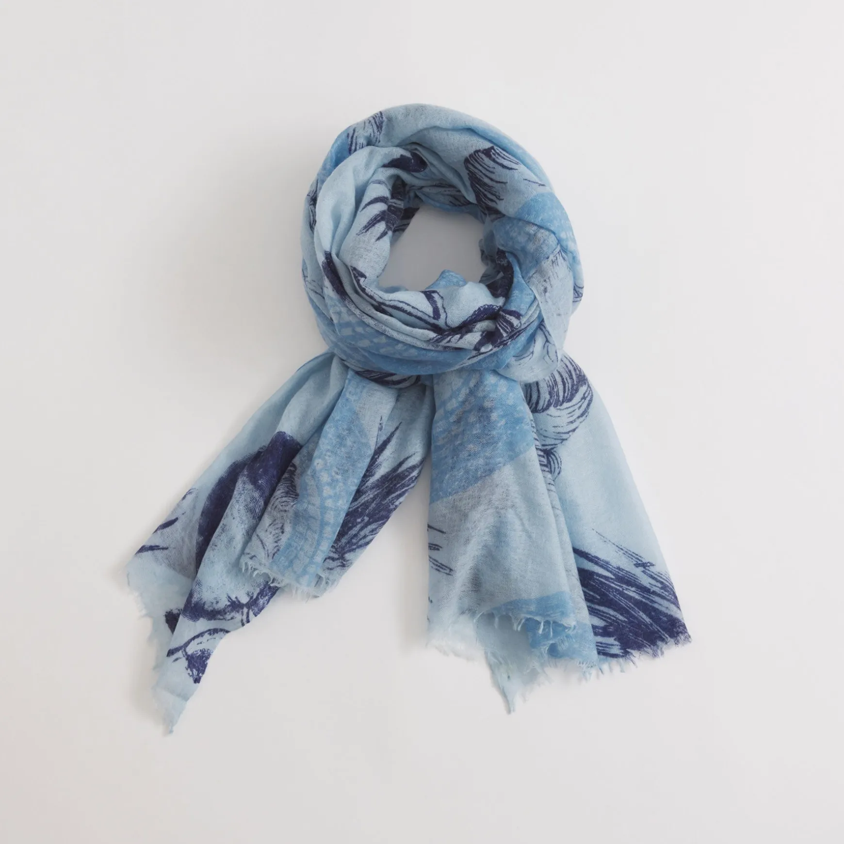 Felted Stole Garden Eden