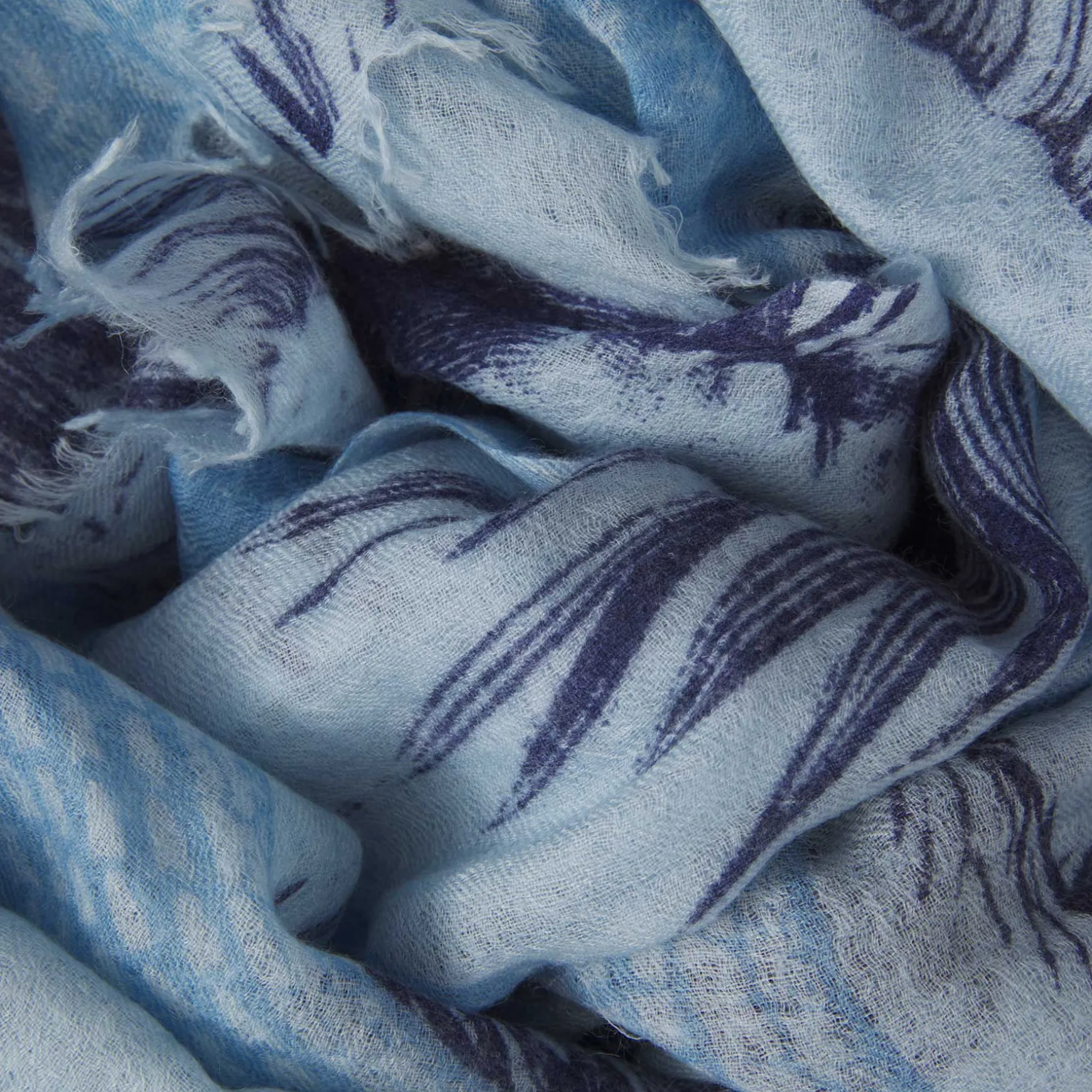 Felted Stole Garden Eden