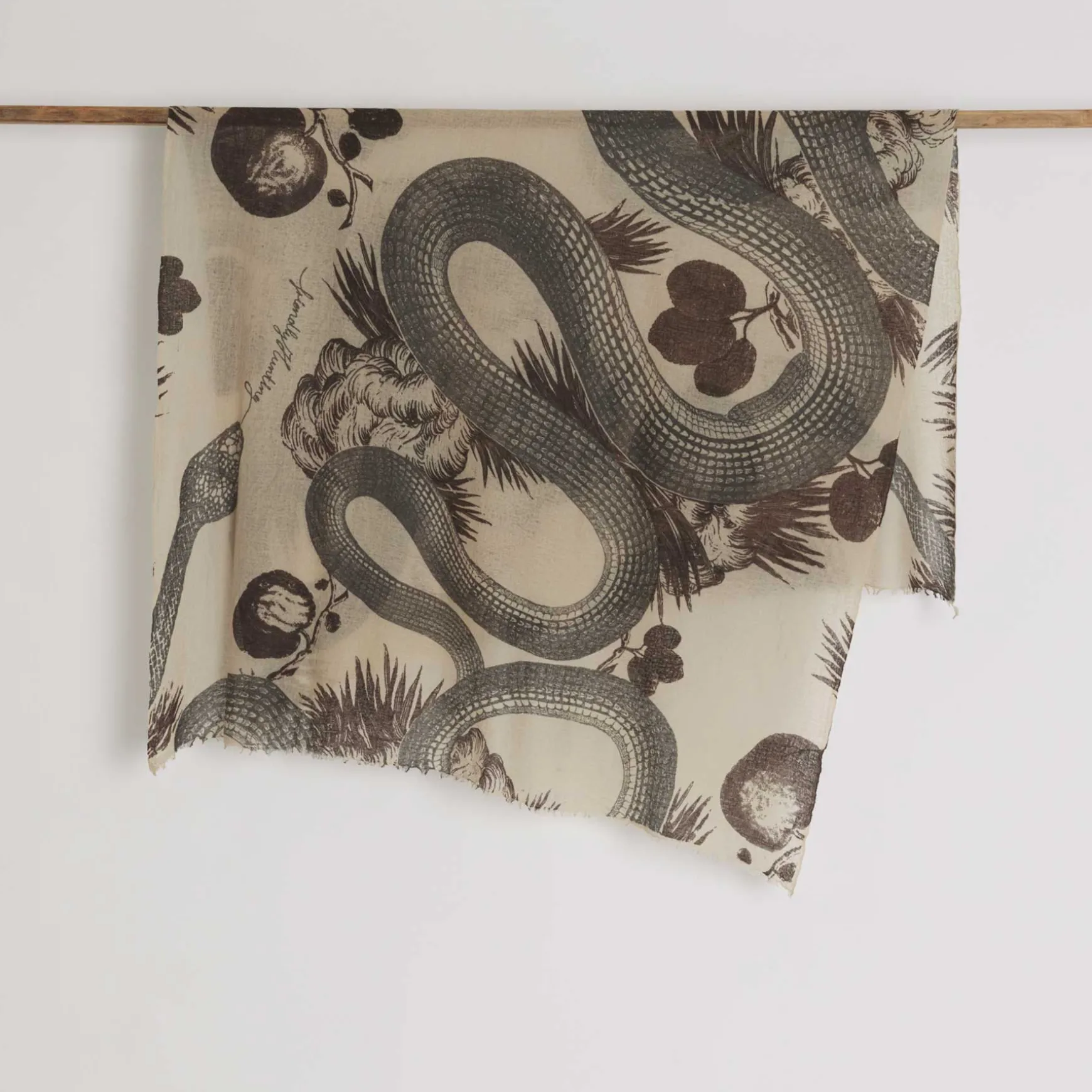 Felted Stole Garden Eden