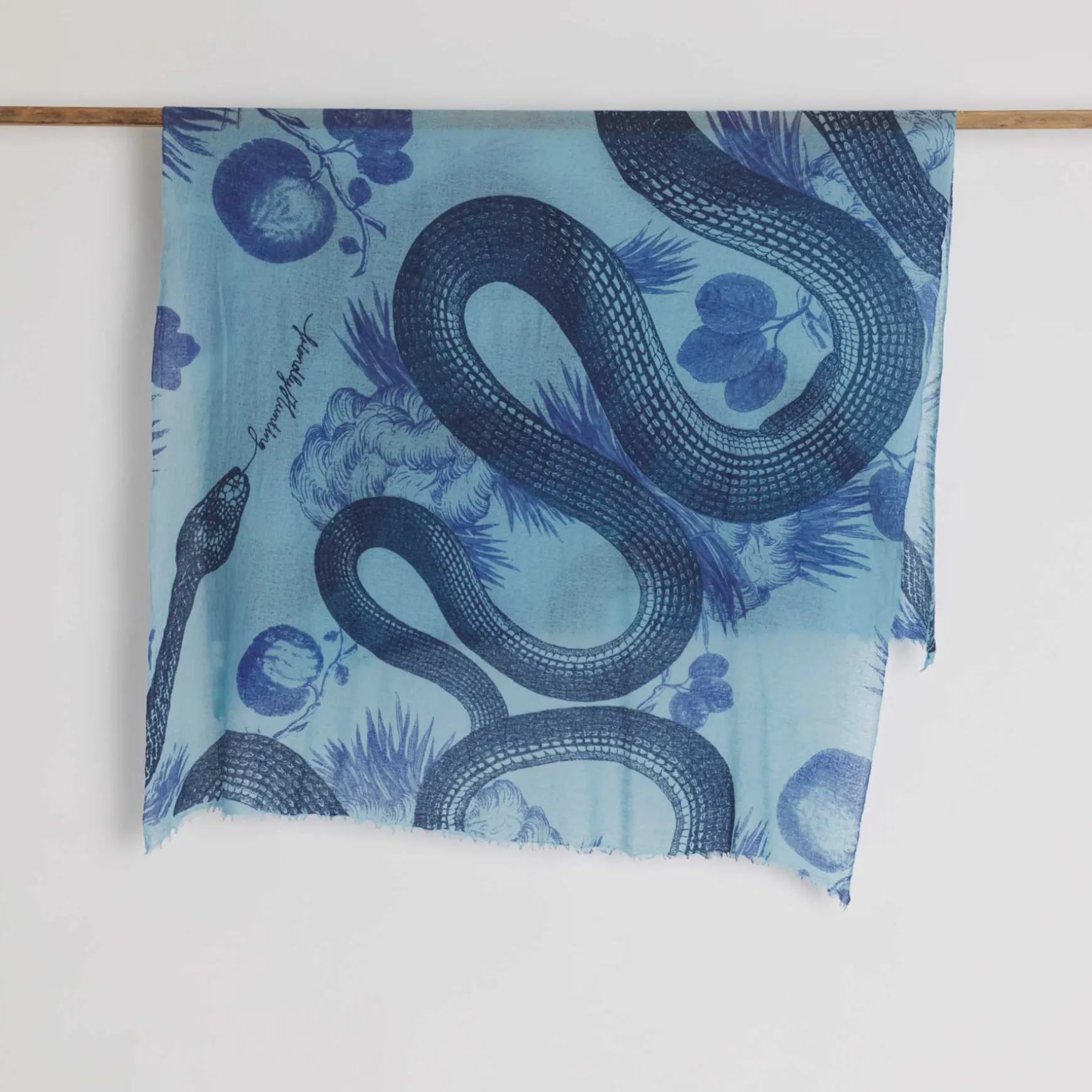 Felted Stole Garden Eden