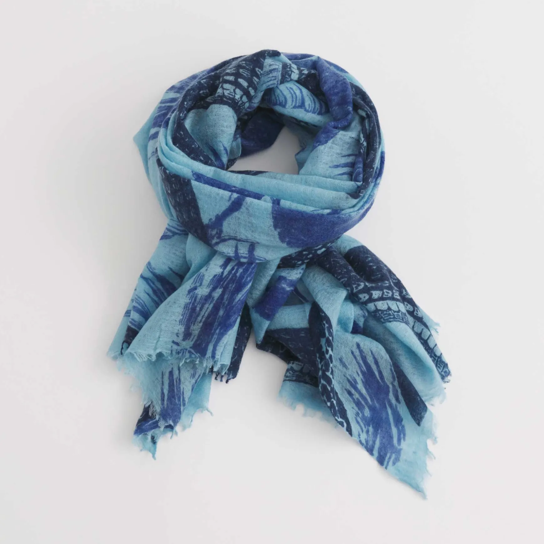 Felted Stole Garden Eden