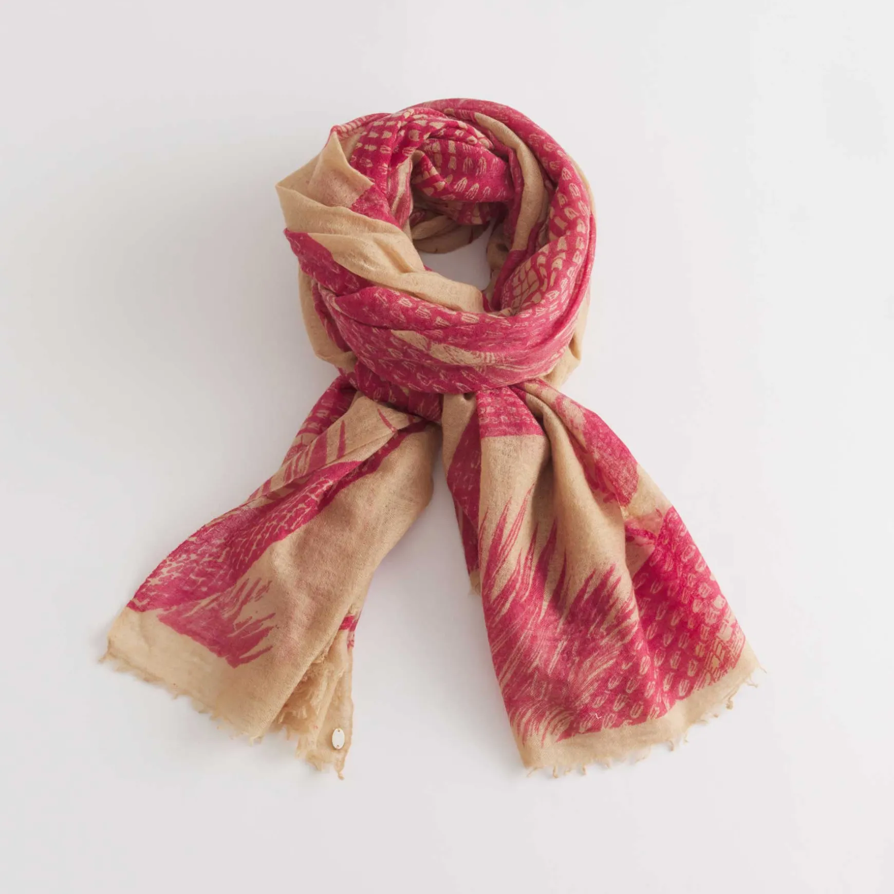 Felted Stole Garden Eden