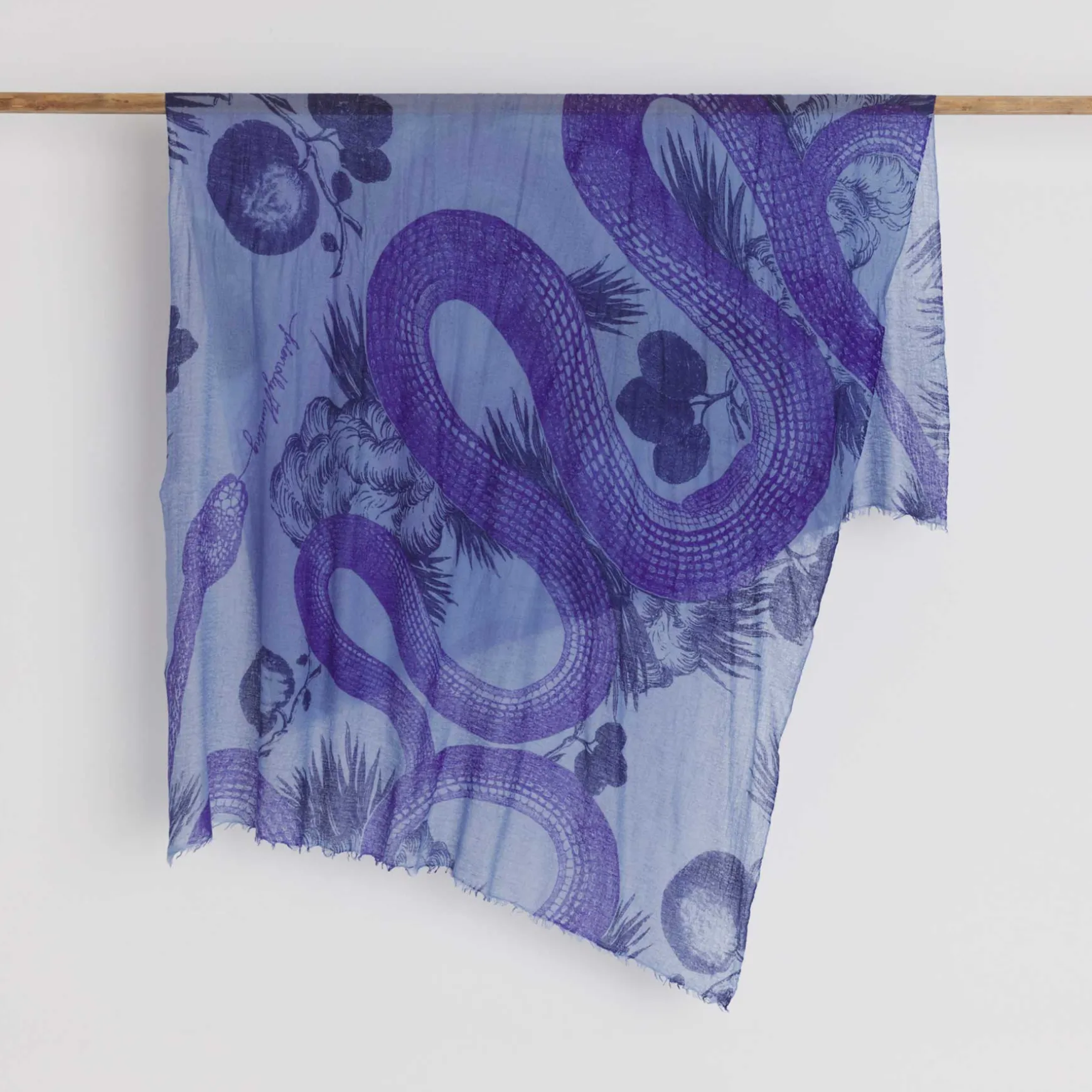 Felted Stole Garden Eden