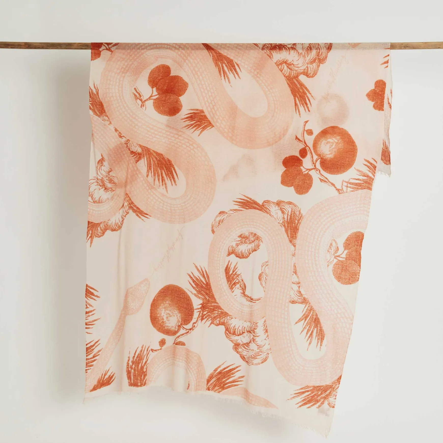 Felted Stole Garden Eden