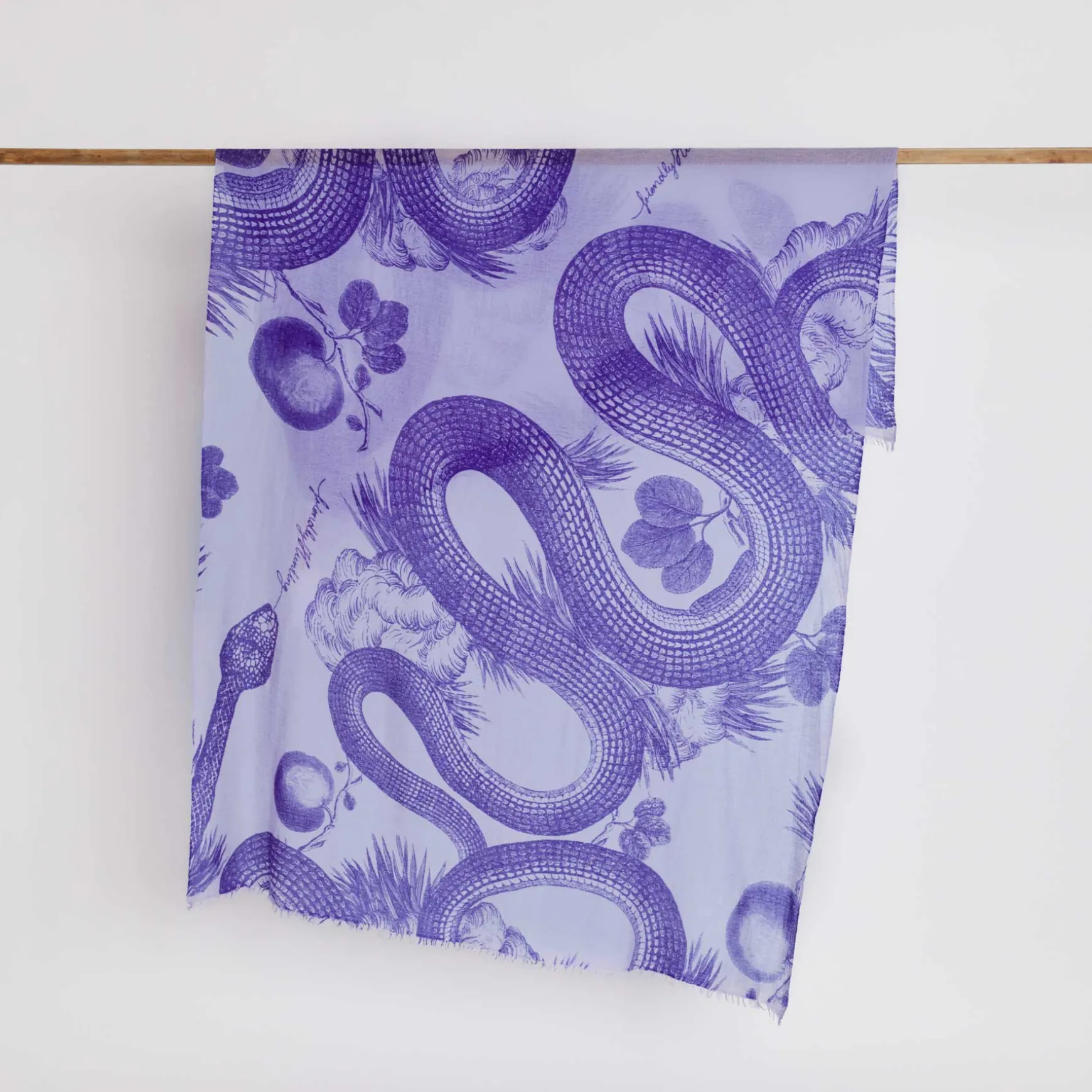 Felted Stole Garden Eden