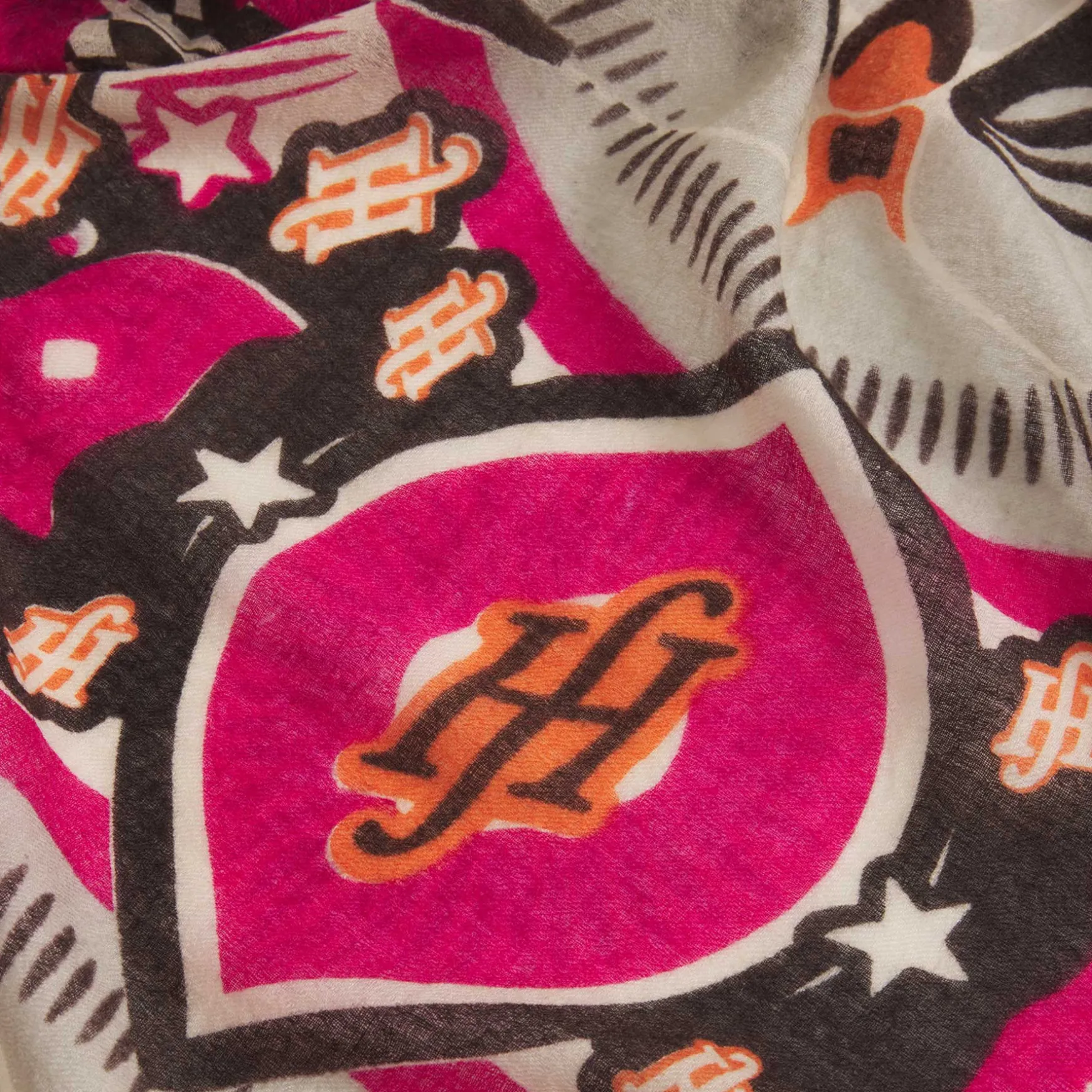 Felted Stole Monarch Butterfly