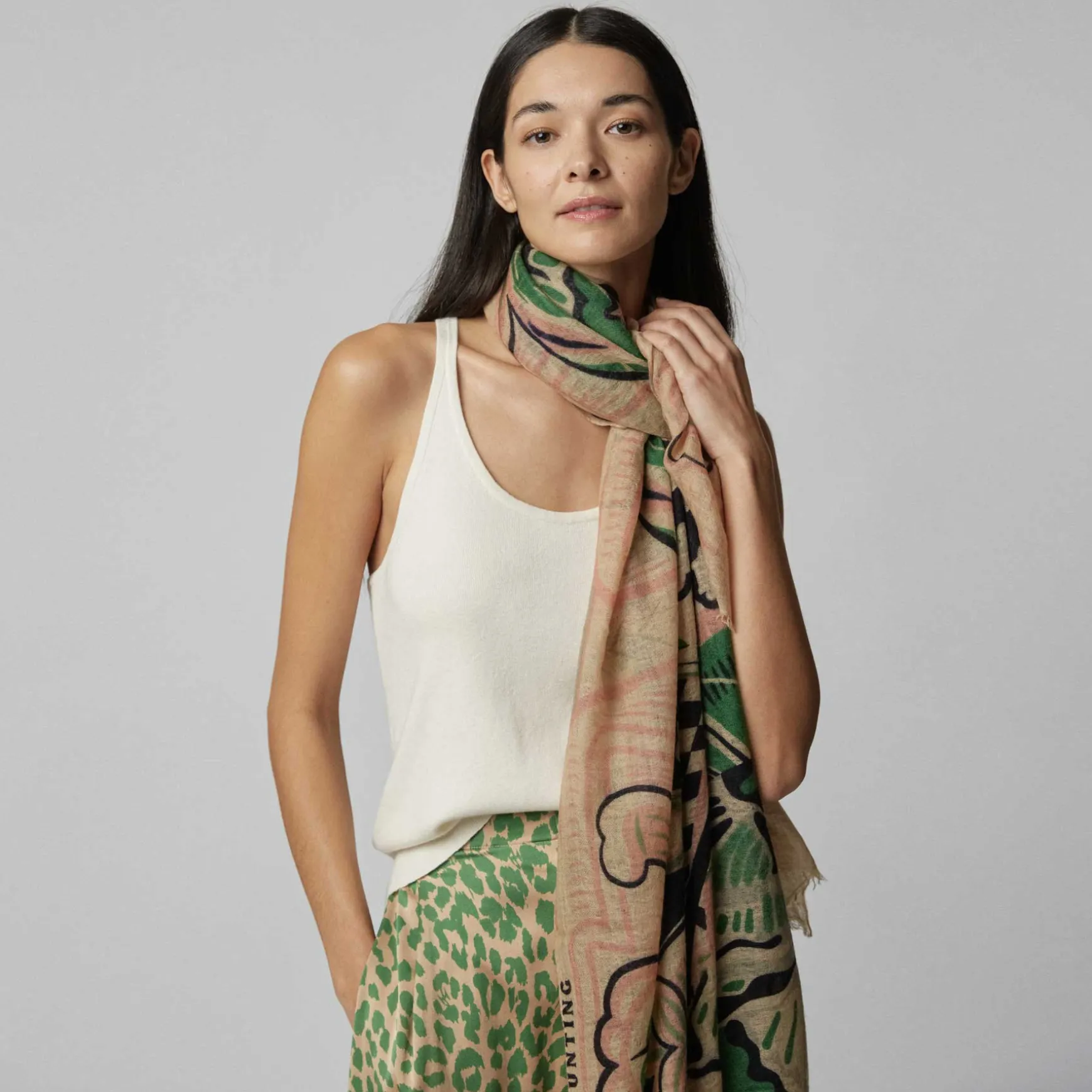 Felted Stole Monarch Butterfly