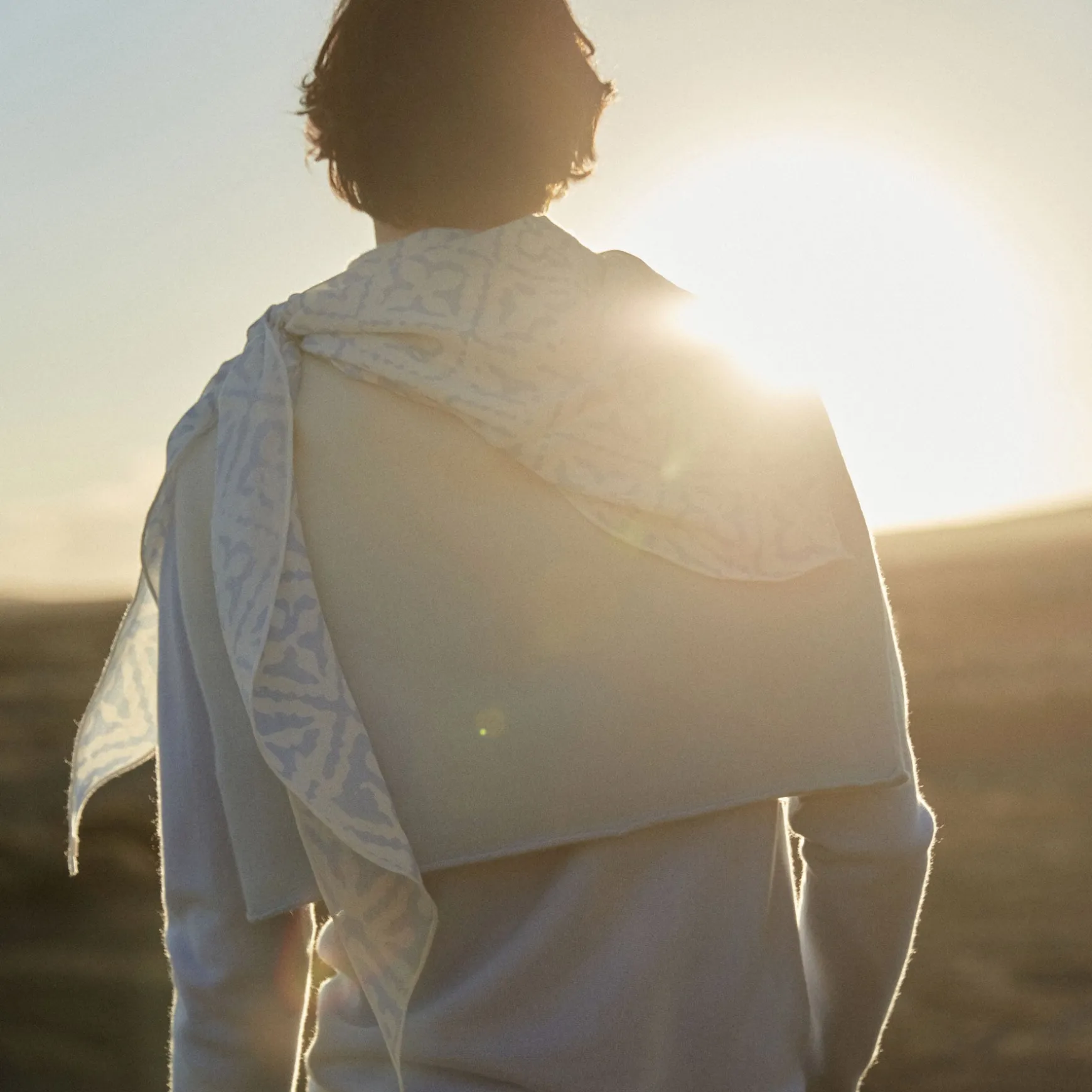 Kite Scarf Silk Cashmere Eyes of Marrakesh