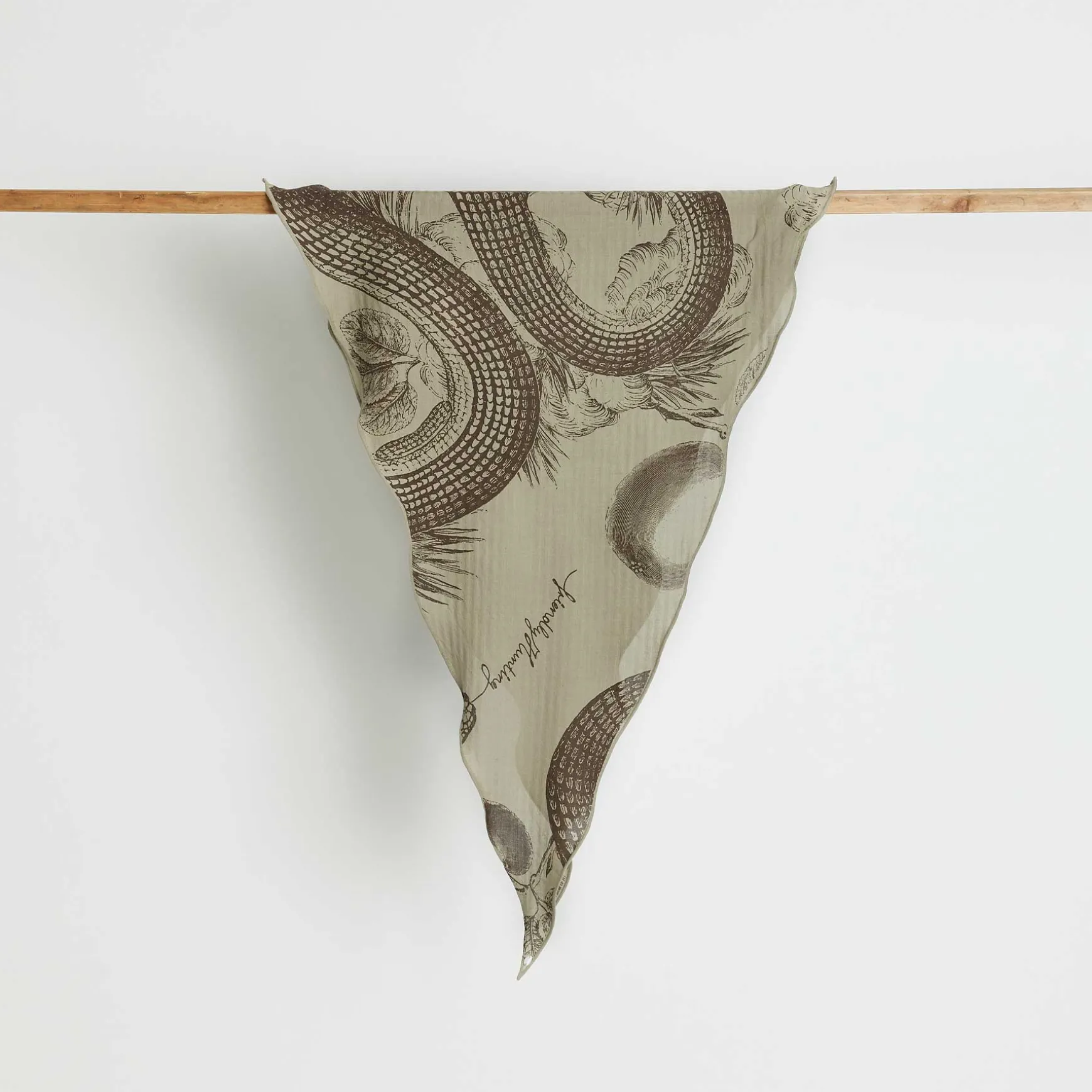 Kite Scarf Silk Cashmere Garden Eden