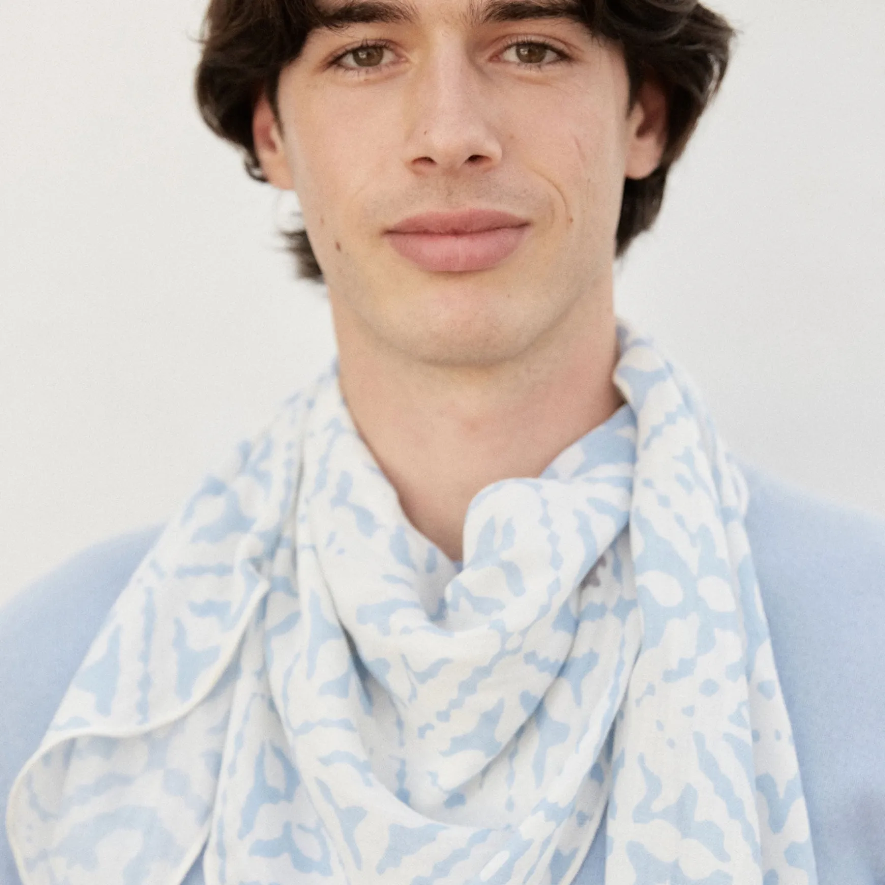 Kite Scarf Silk Cashmere Eyes of Marrakesh