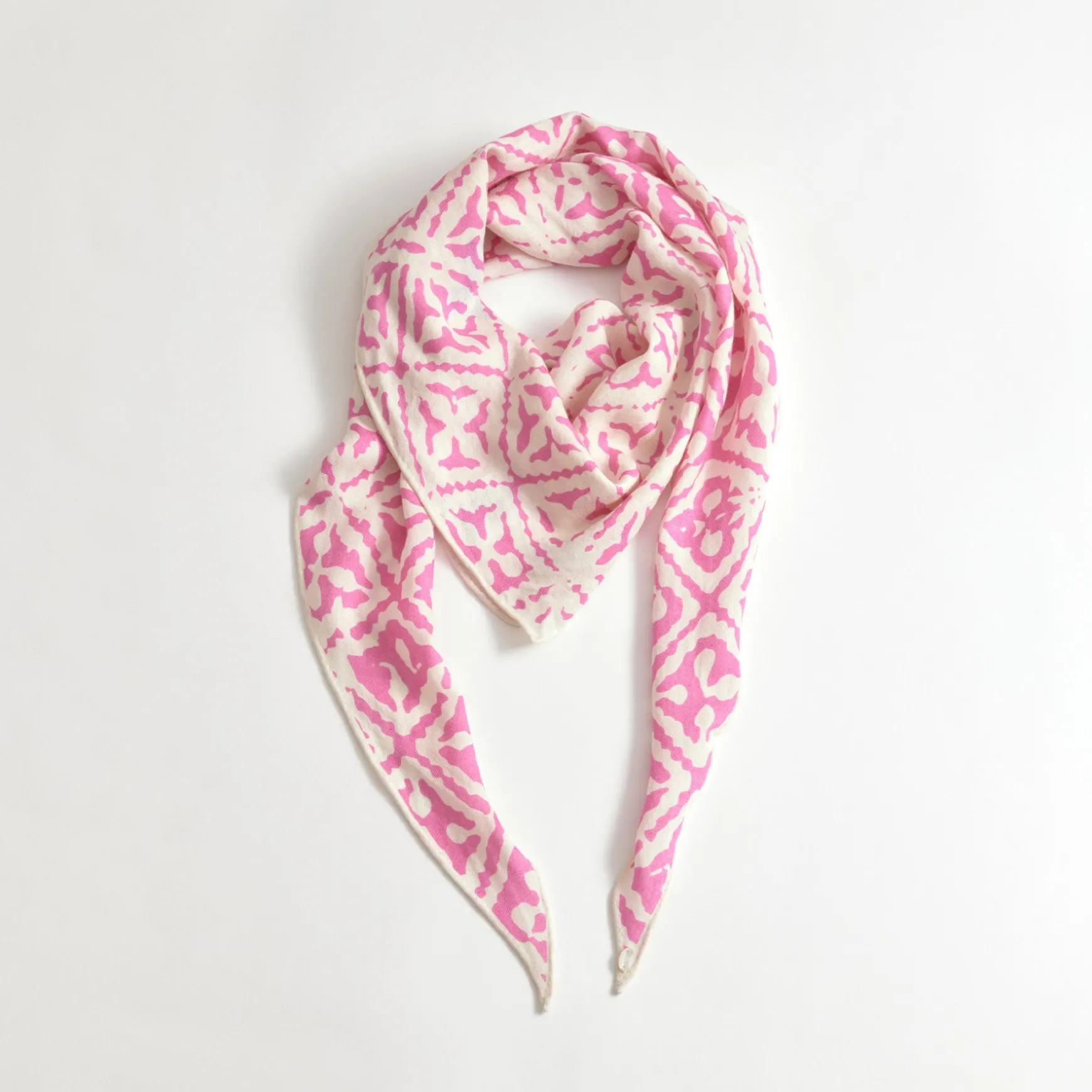 Kite Scarf Silk Cashmere Eyes of Marrakesh