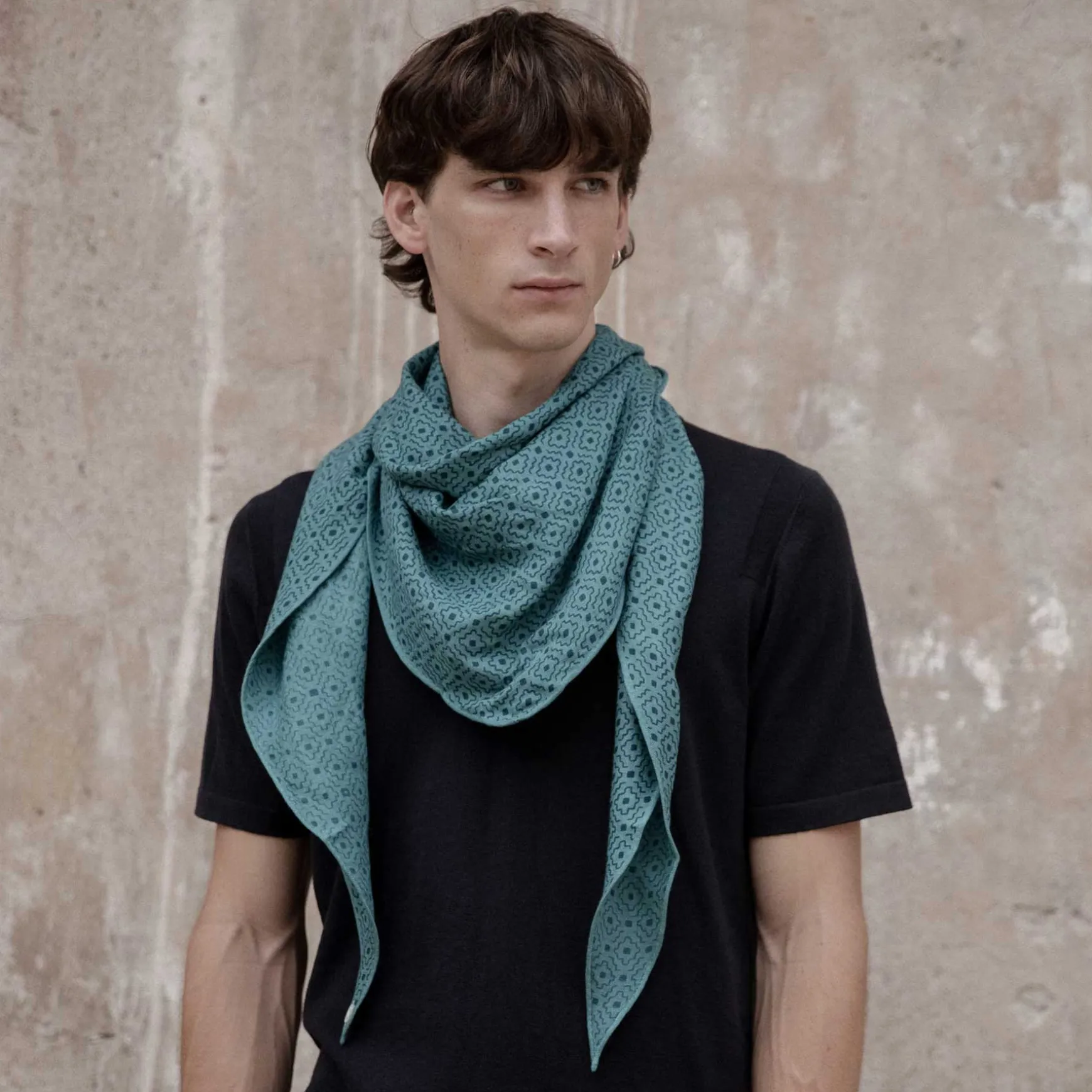 Kite Scarf Silk Cashmere Addis Abeba