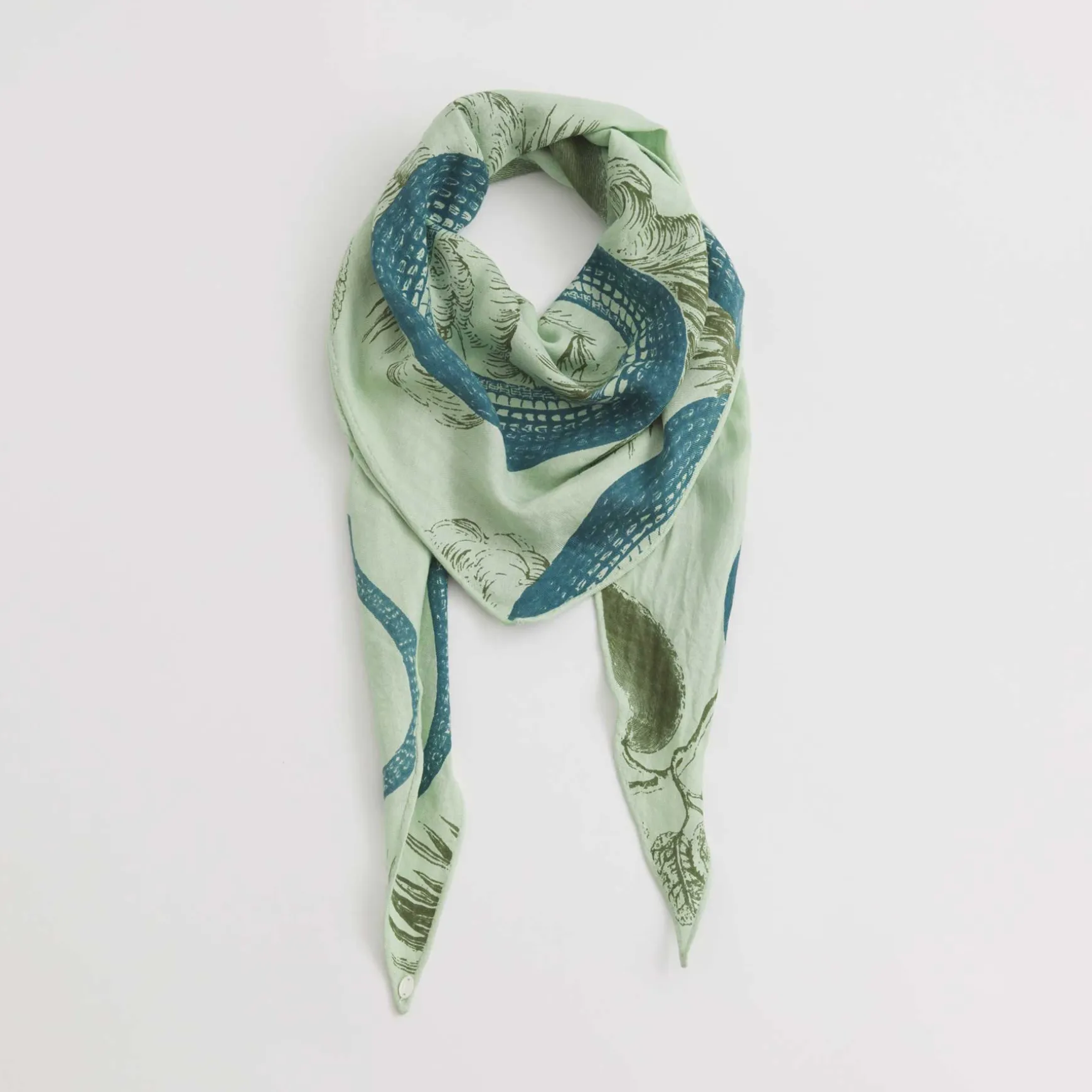 Kite Scarf Silk Cashmere Garden Eden