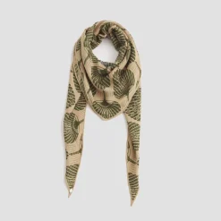 Kite Scarf Silk Cashmere Fan Affairs
