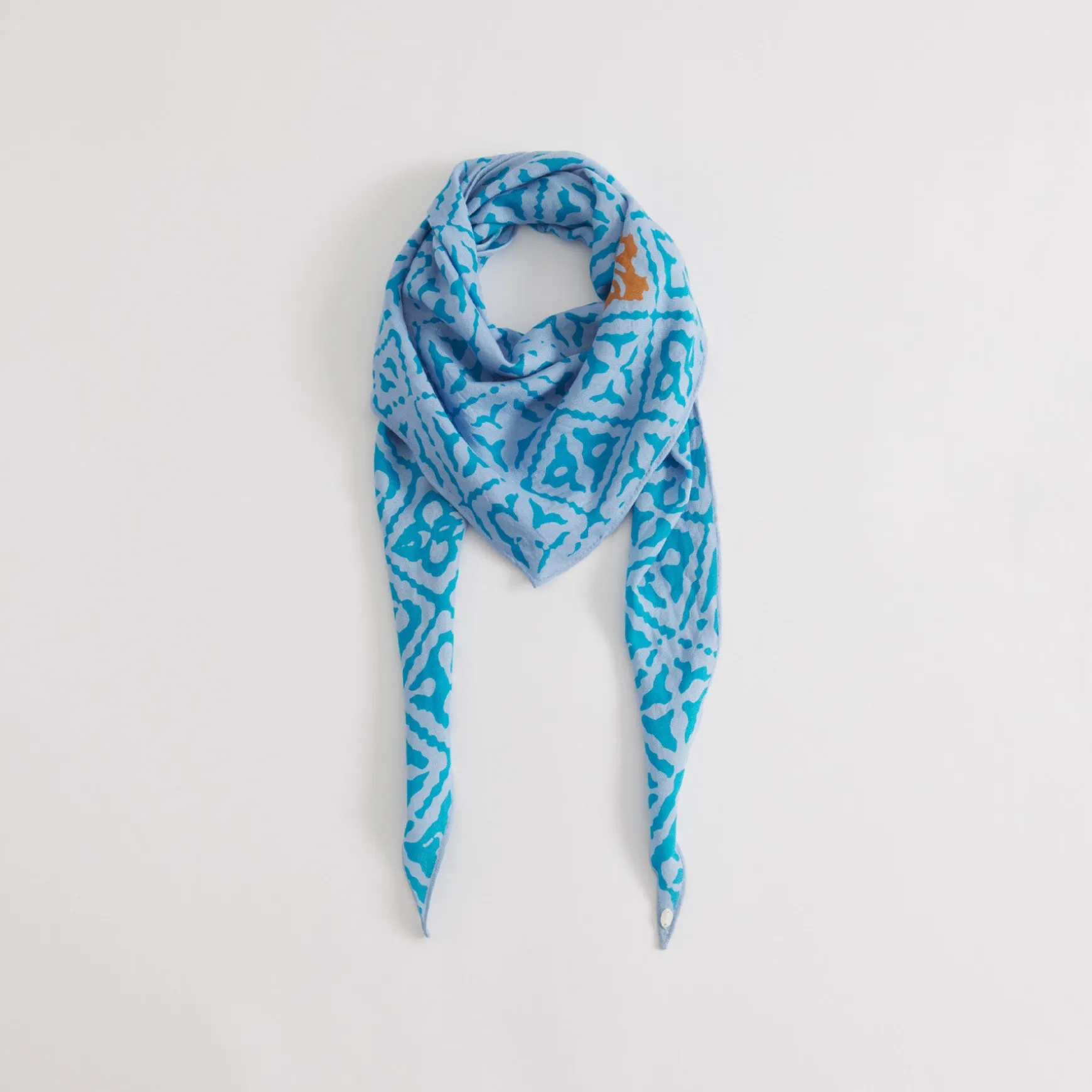 Kite Scarf Silk Cashmere Eyes of Marrakesh