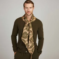 Kite Scarf Silk Cashmere Fan Affairs