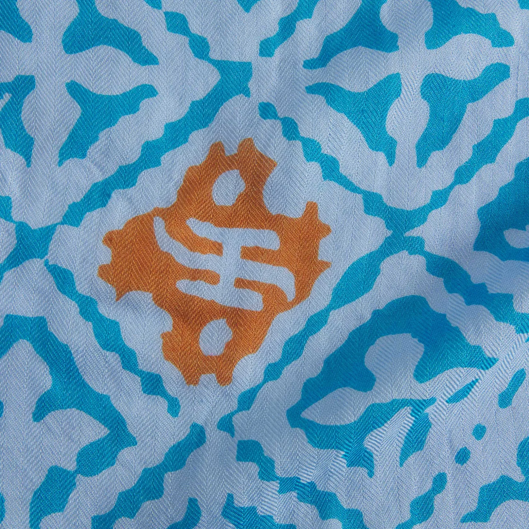 Kite Scarf Silk Cashmere Eyes of Marrakesh