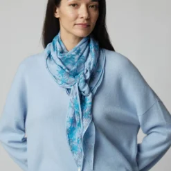 Kite Scarf Silk Cashmere Palm Spring