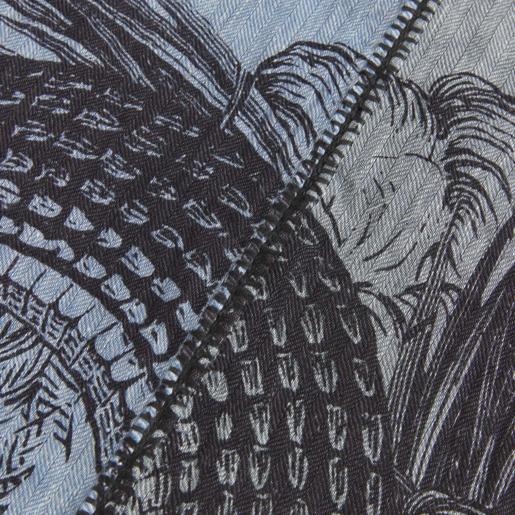 Linen Cashmere Patch Garden Eden