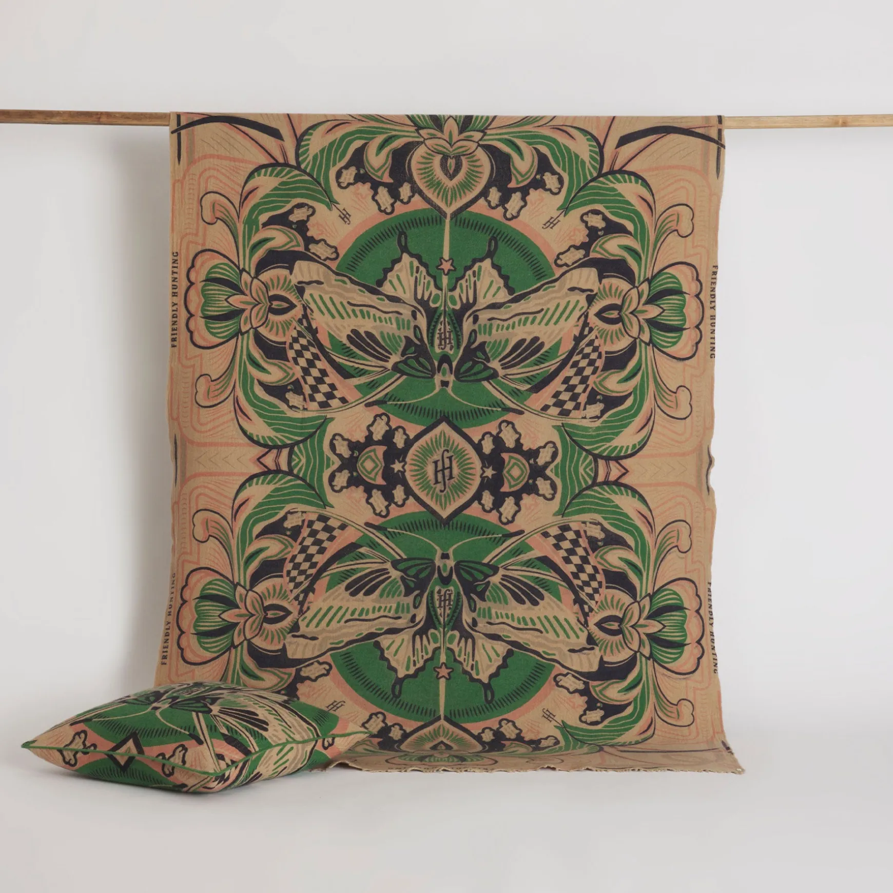 Pillow Monarch Butterfly 50x50