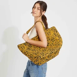 Quilted Big Bag Eyes of Marrakesh / Garden Eden