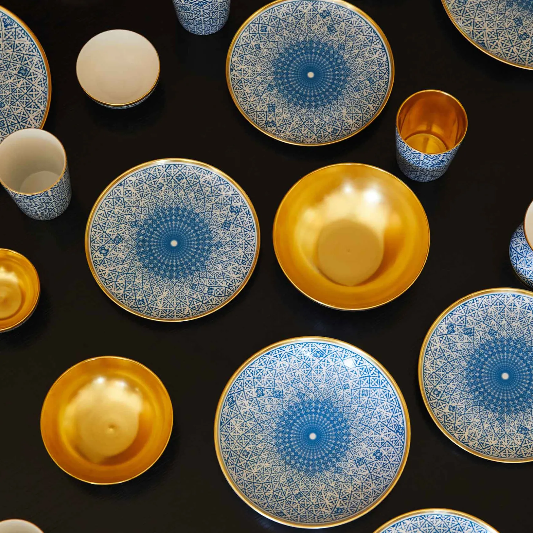 Schale Manu Eyes of Marrakesh gold 0,1l