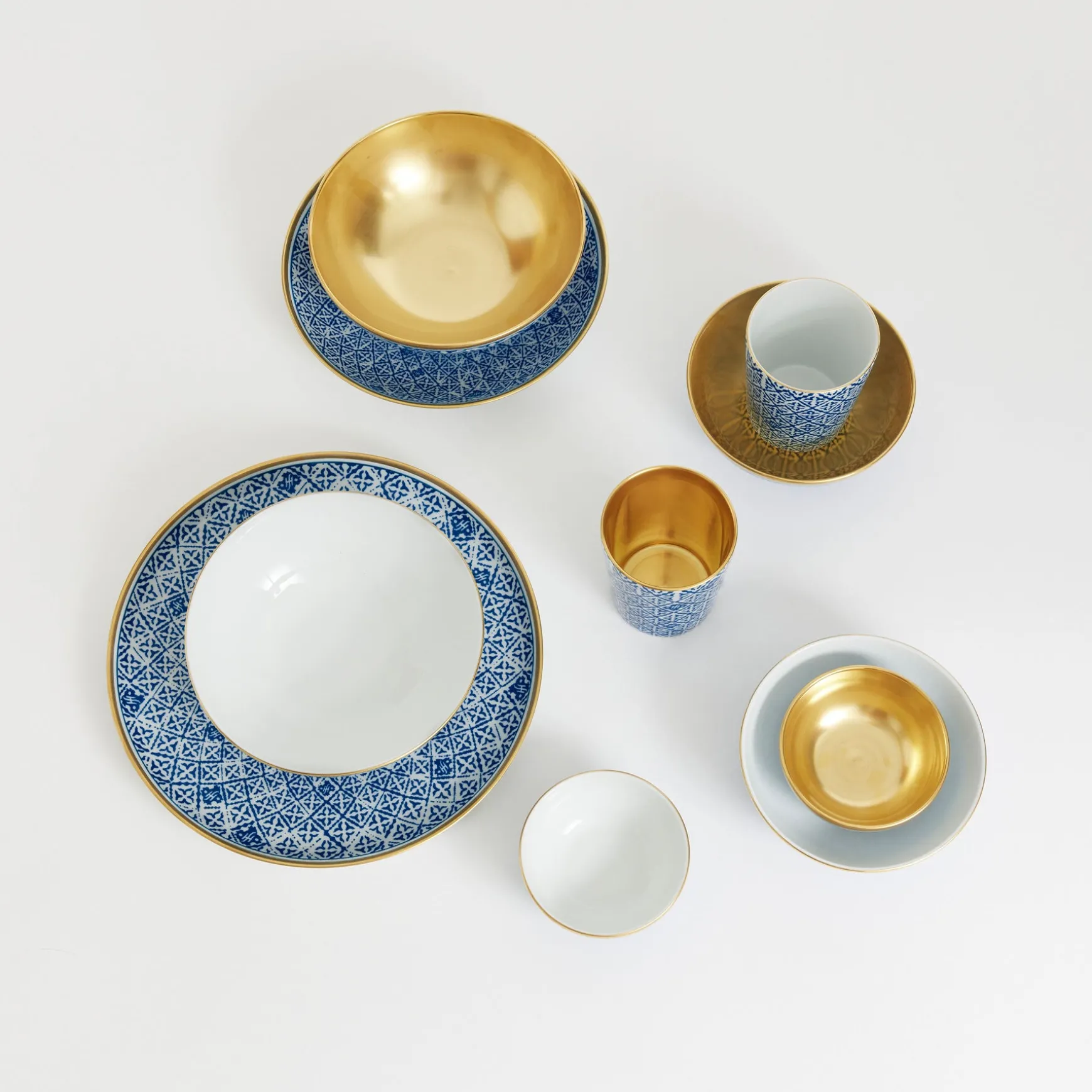 Schale Manu Eyes of Marrakesh gold 0,6l