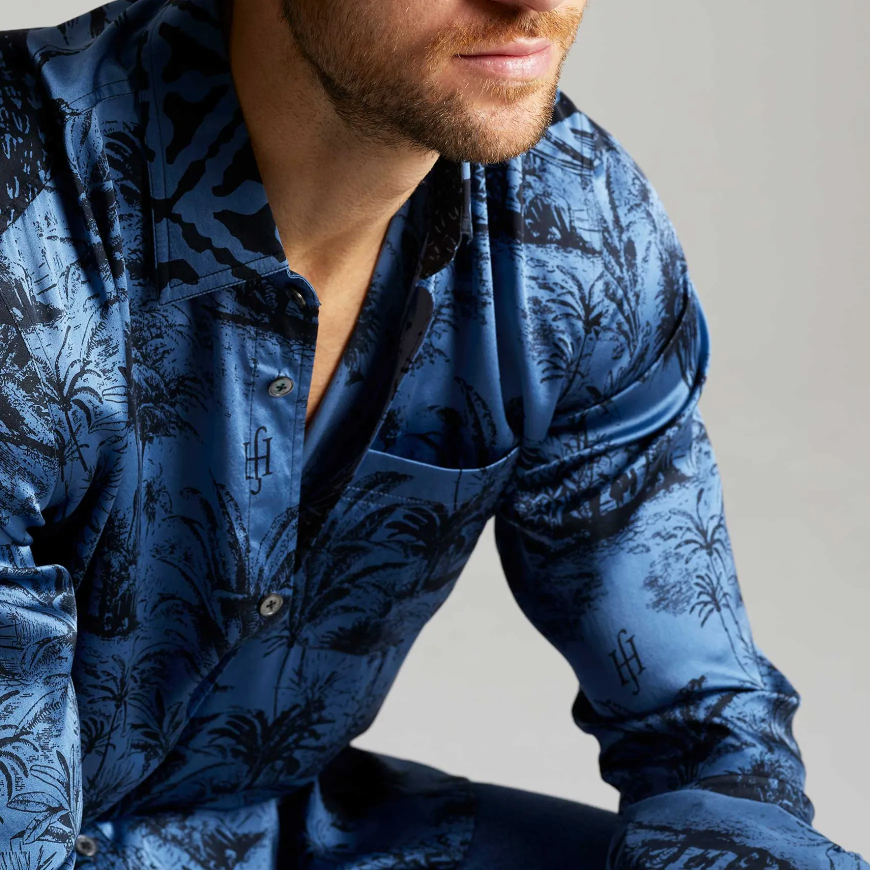 Shirt Omaha MIX Toile de Jouy