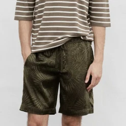 Silk Shorts Spring Escargot