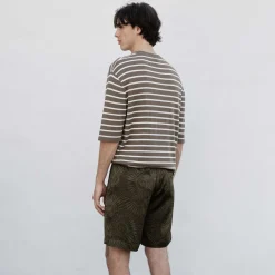 Silk Shorts Spring Escargot