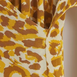 Top Saba Cheetah Silk Jersey