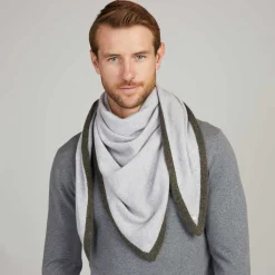 Triangle Knit Scarf ARAMIS