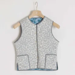 Vest Reversible Cheetah / Palm Spring