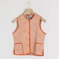 Vest Reversible Flower of Life / Monarch Butterfly